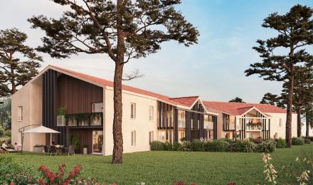 La Pinède pespective-saint-brevin-les-pins-programme-neuf-pinede-vue-jardin